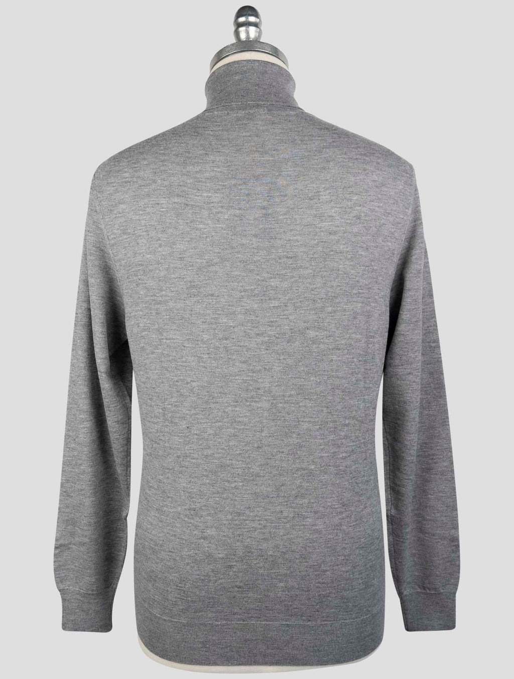 Drumohr Gray Cashmere Sweater Turtleneck 3