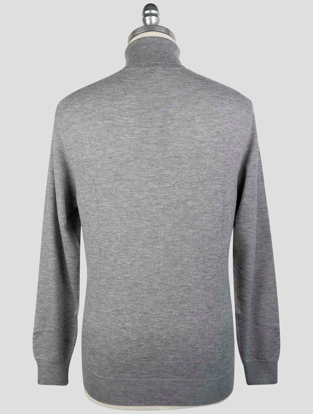 Drumohr Gray Cashmere Sweater Turtleneck 3