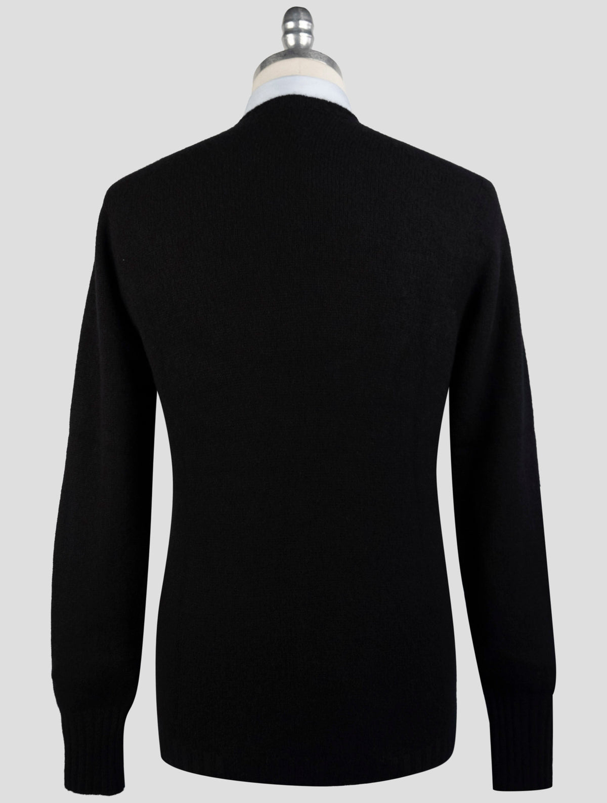 Drumohr Black Cashmere Sweater Crewneck 3