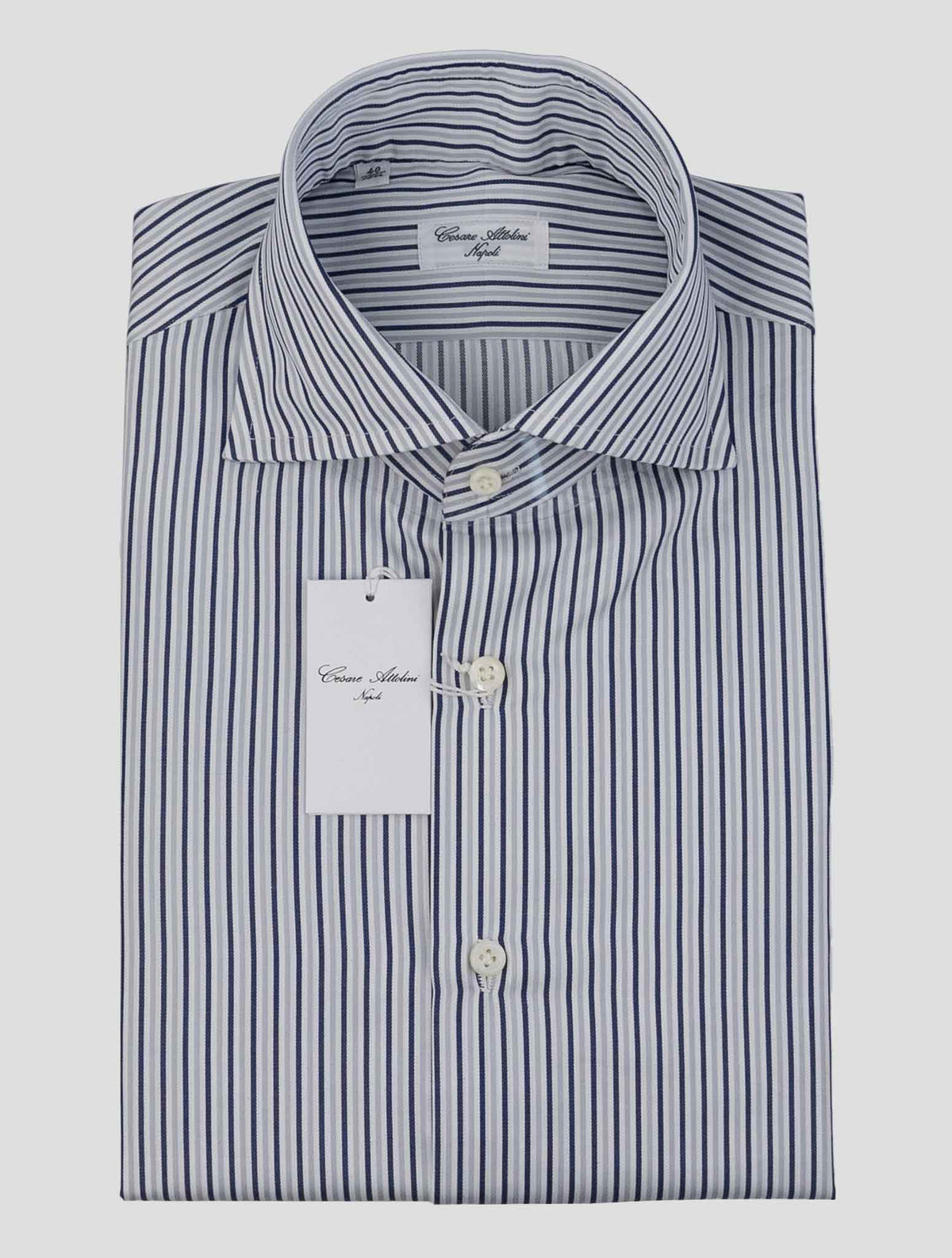 Cesare Attolini Multicolor Cotton Shirt 1
