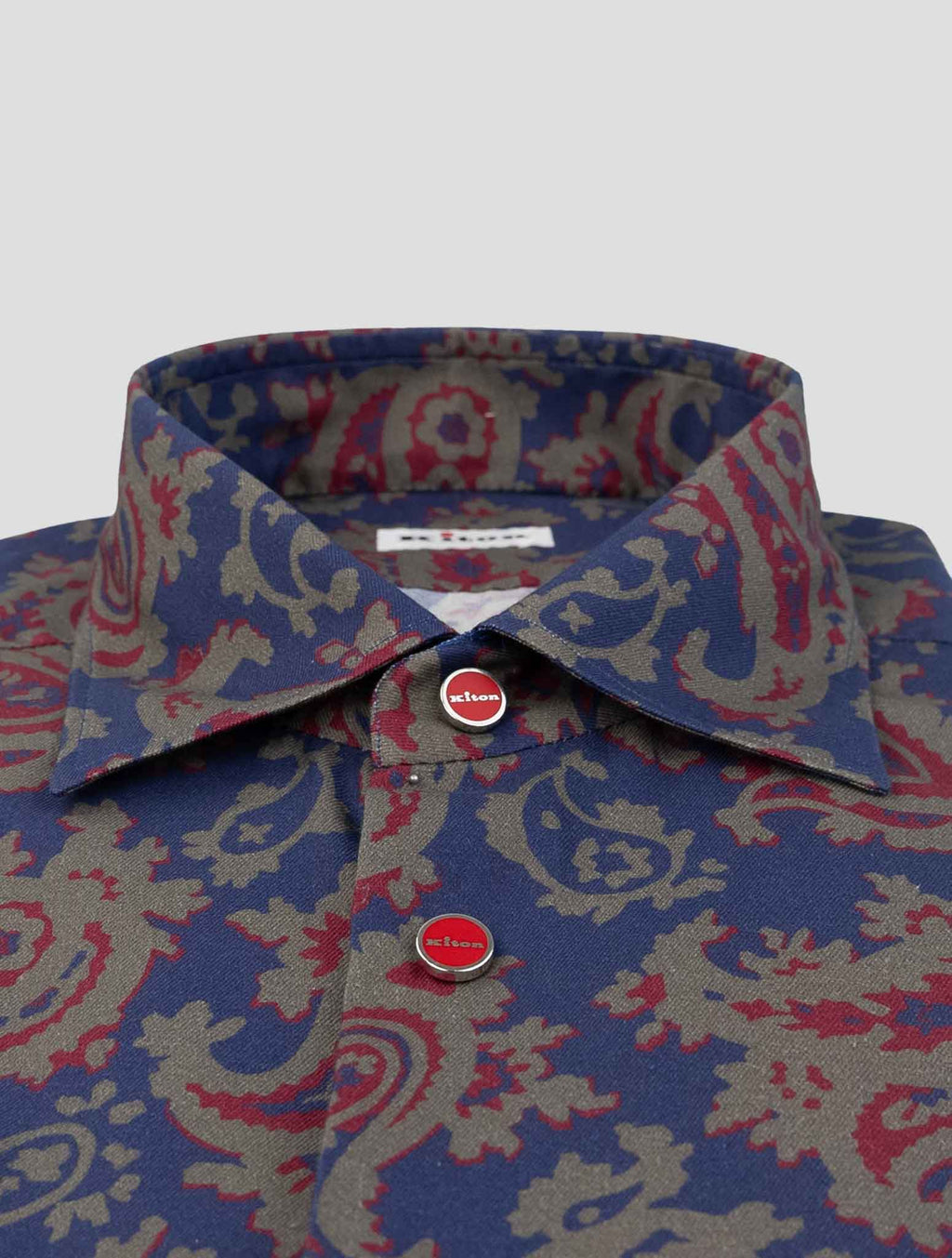 Kiton Multicolor Cotton Shirt 2