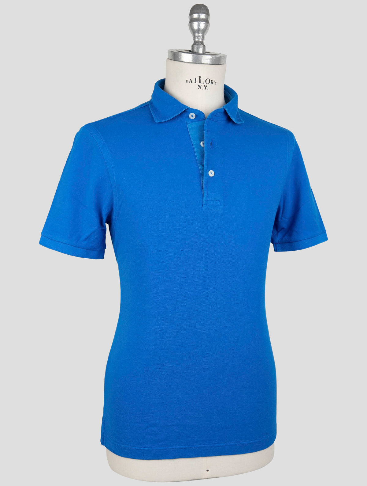 Gran Sasso Blue Cotton Polo 2