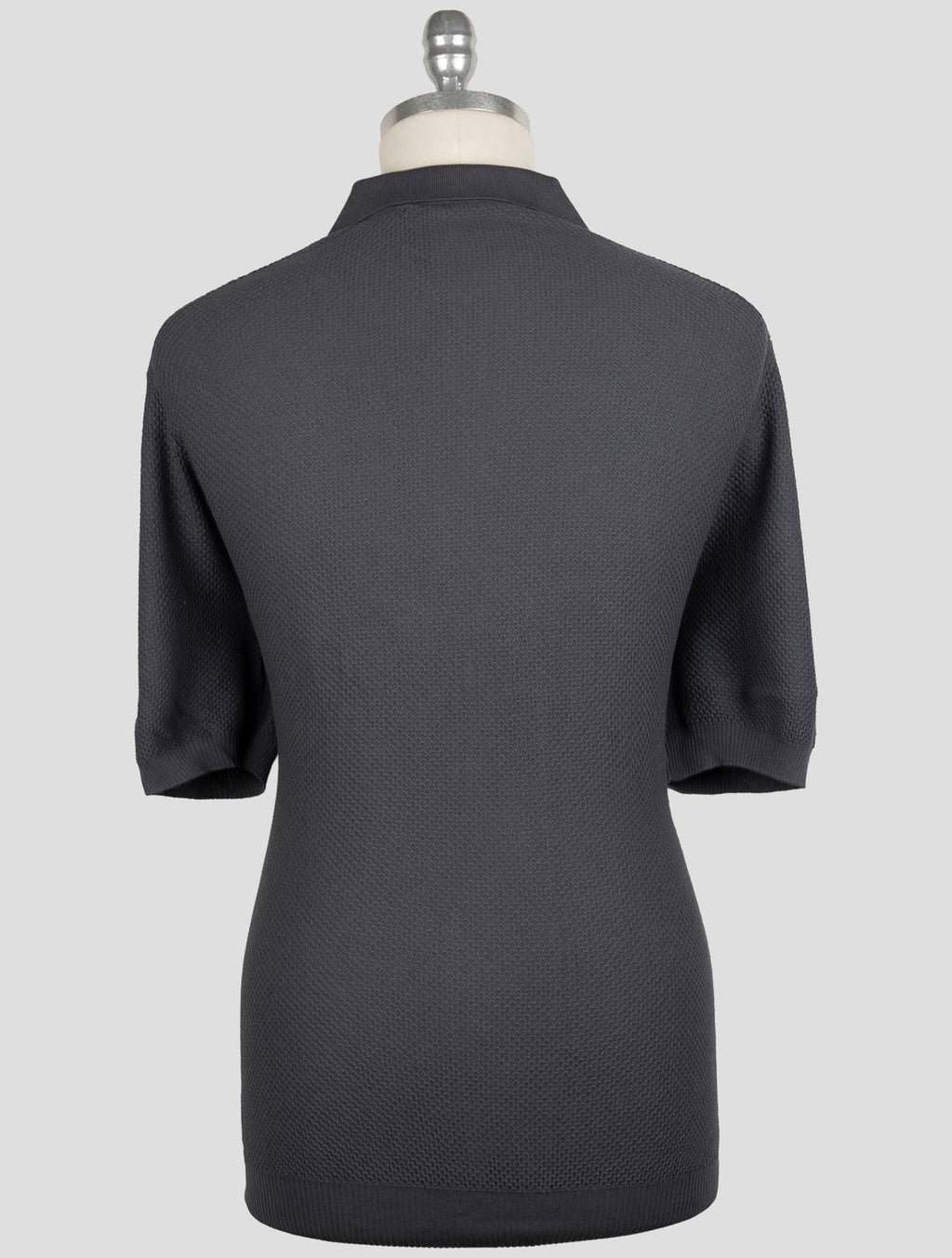Gran Sasso Gray Cotton Polo 3
