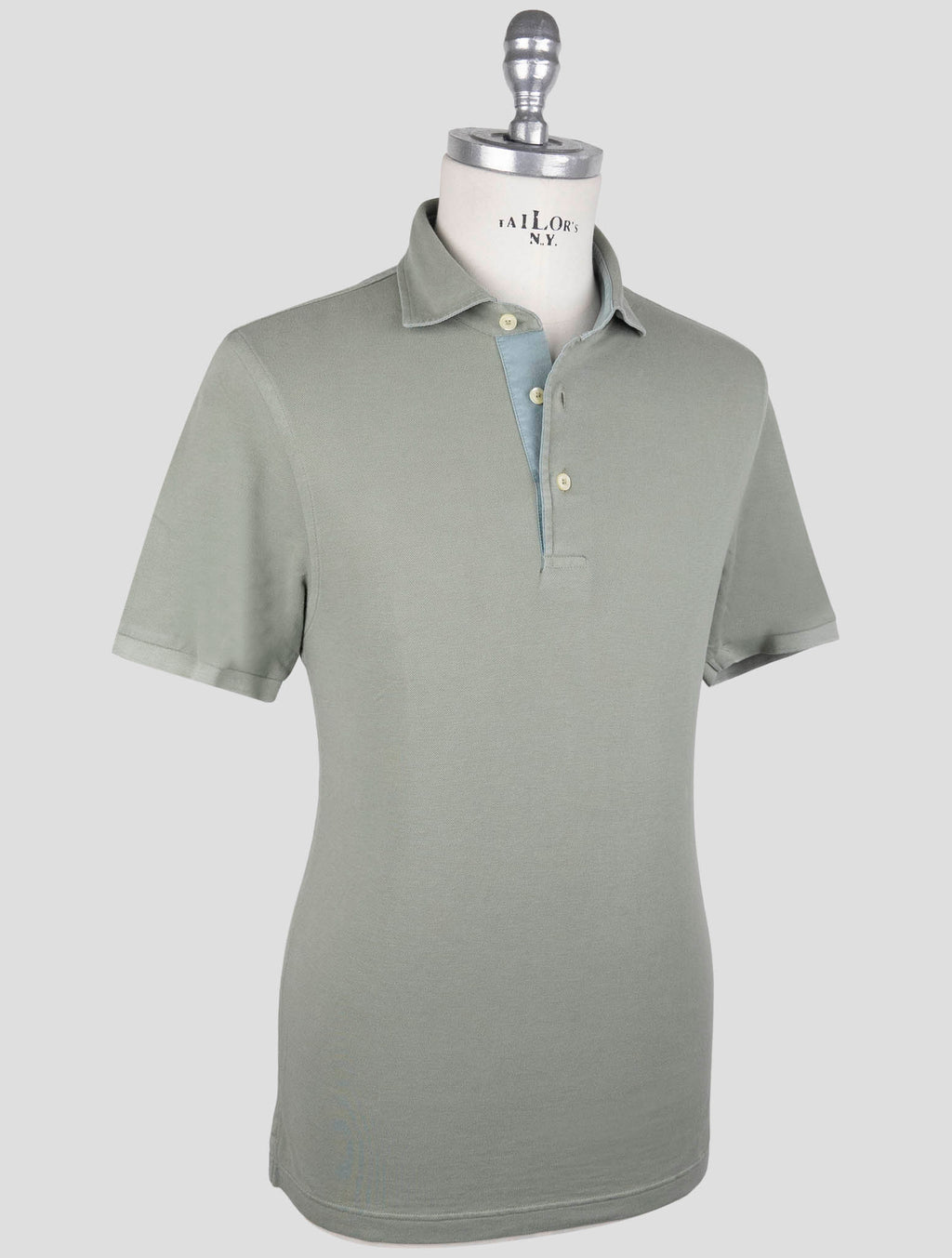 Gran Sasso Green Cotton Polo 2