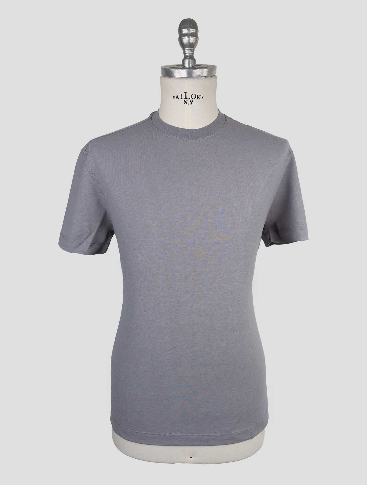 Kired Gray Cotton T-Shirt 1