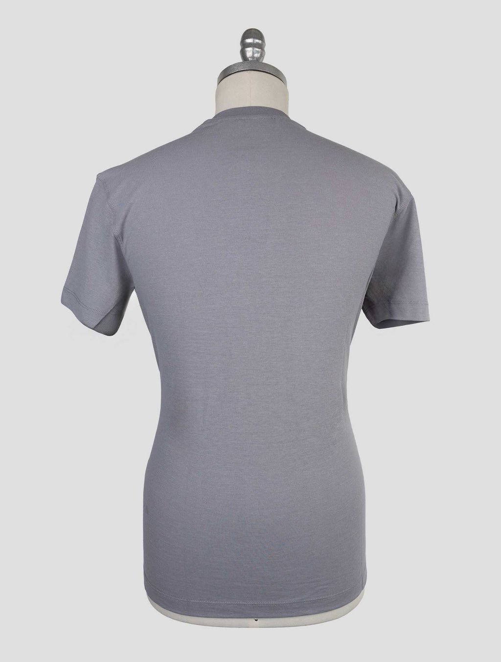 Kired Gray Cotton T-Shirt 3