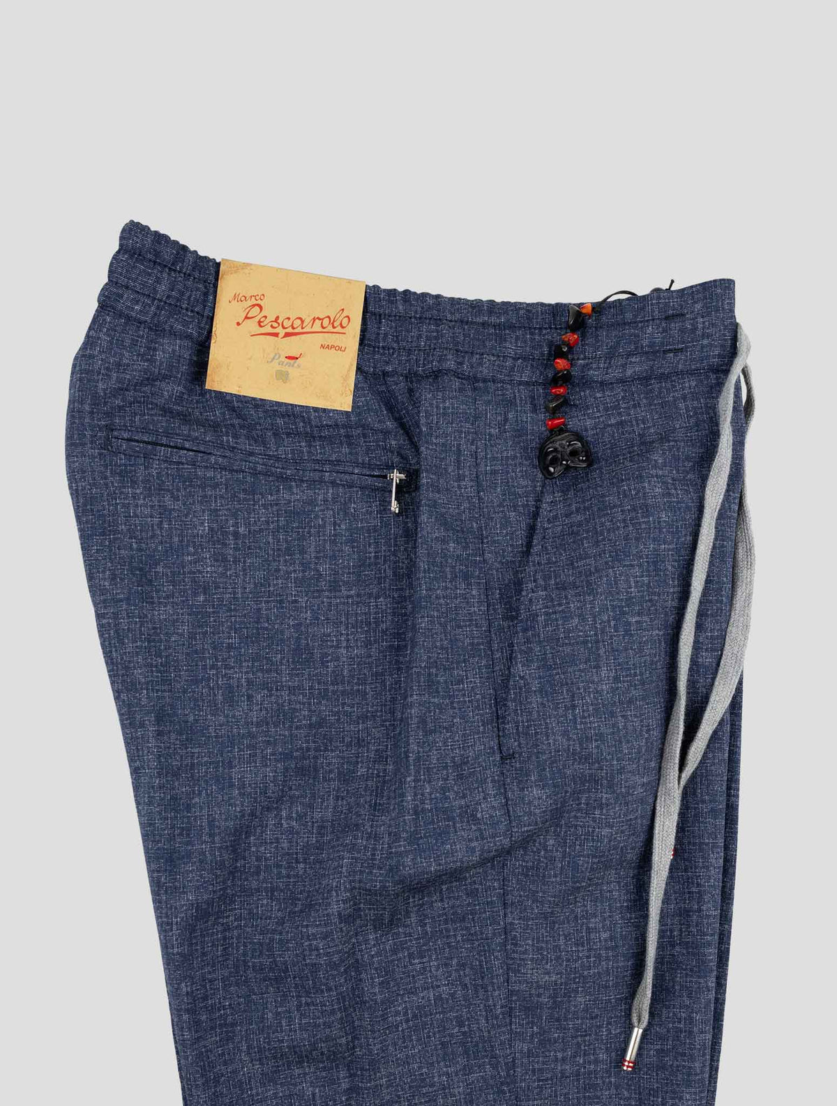 Marco Pescarolo Blue Virgin Wool Pants 3