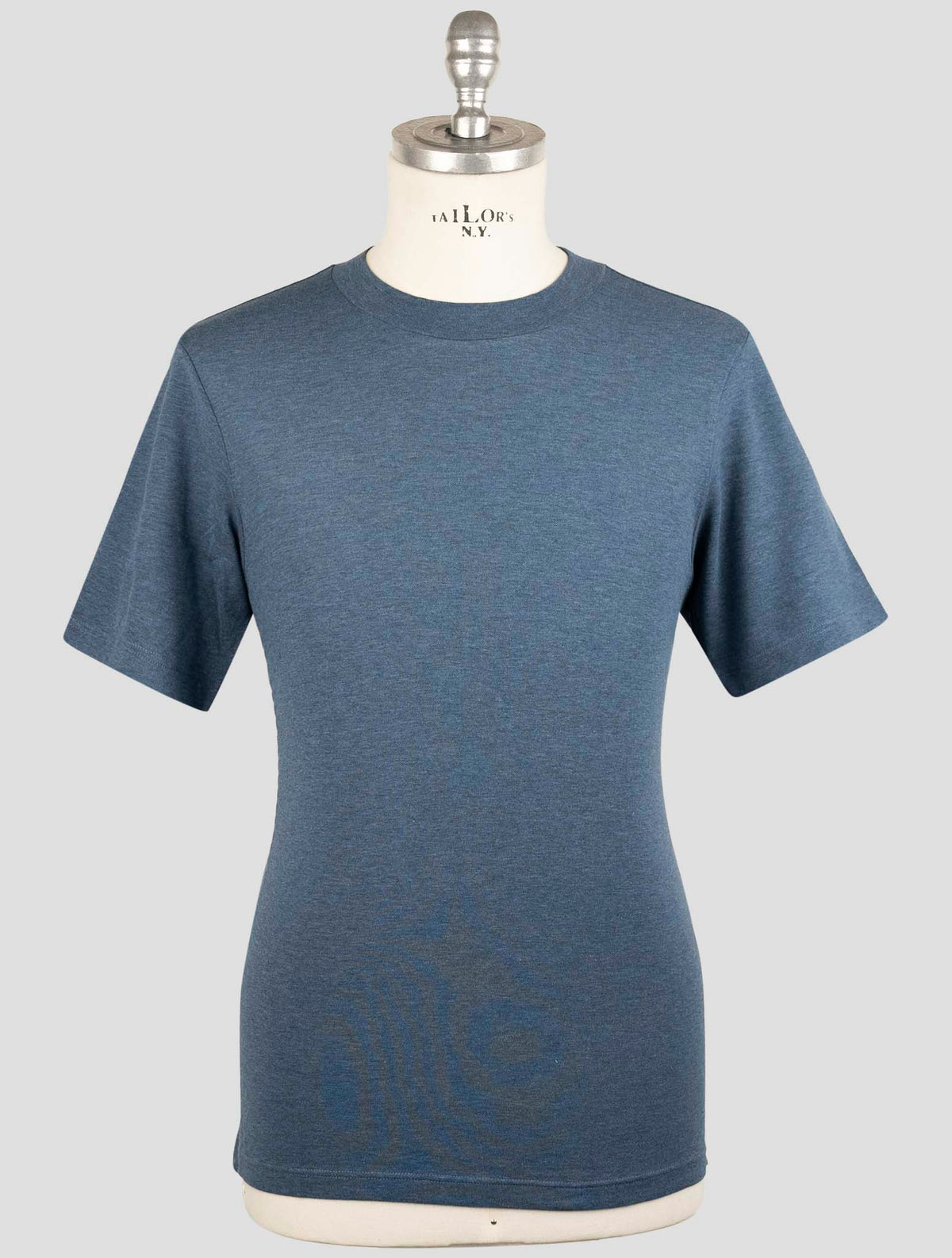 Gran Sasso Blue Cotton T-Shirt 1