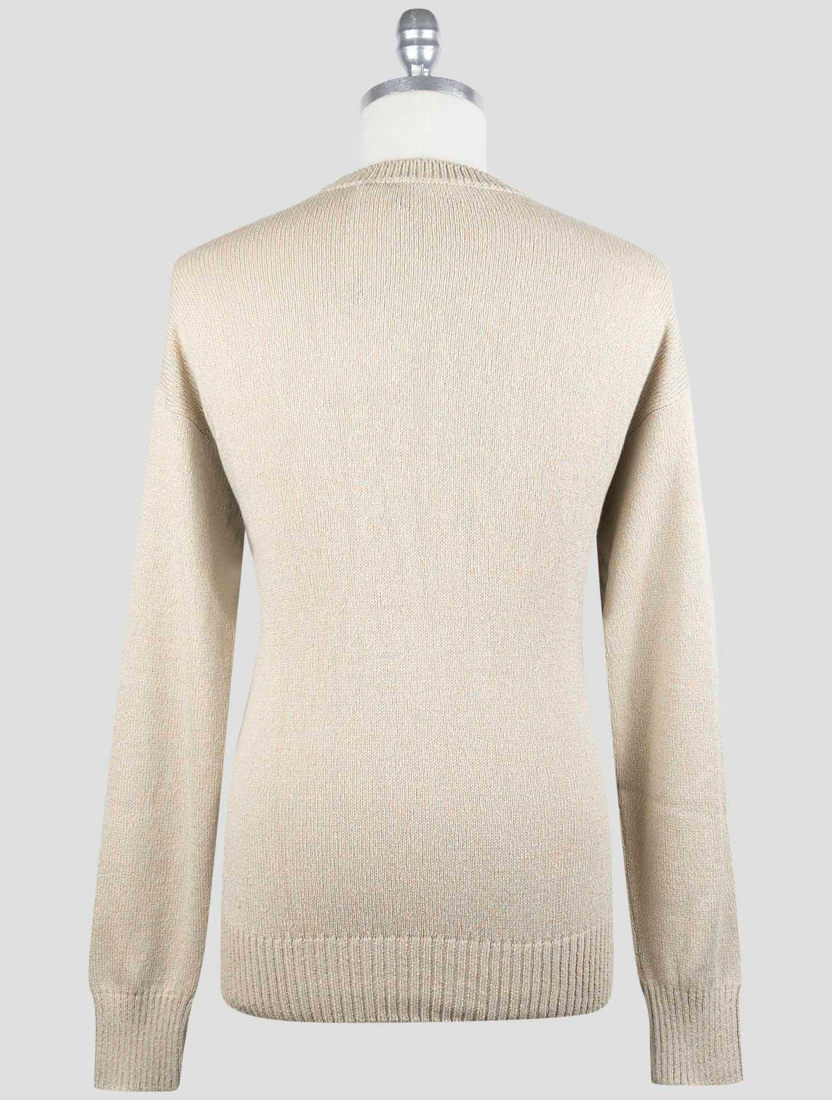 Gran Sasso Beige Cotton Sweater Crewneck 3