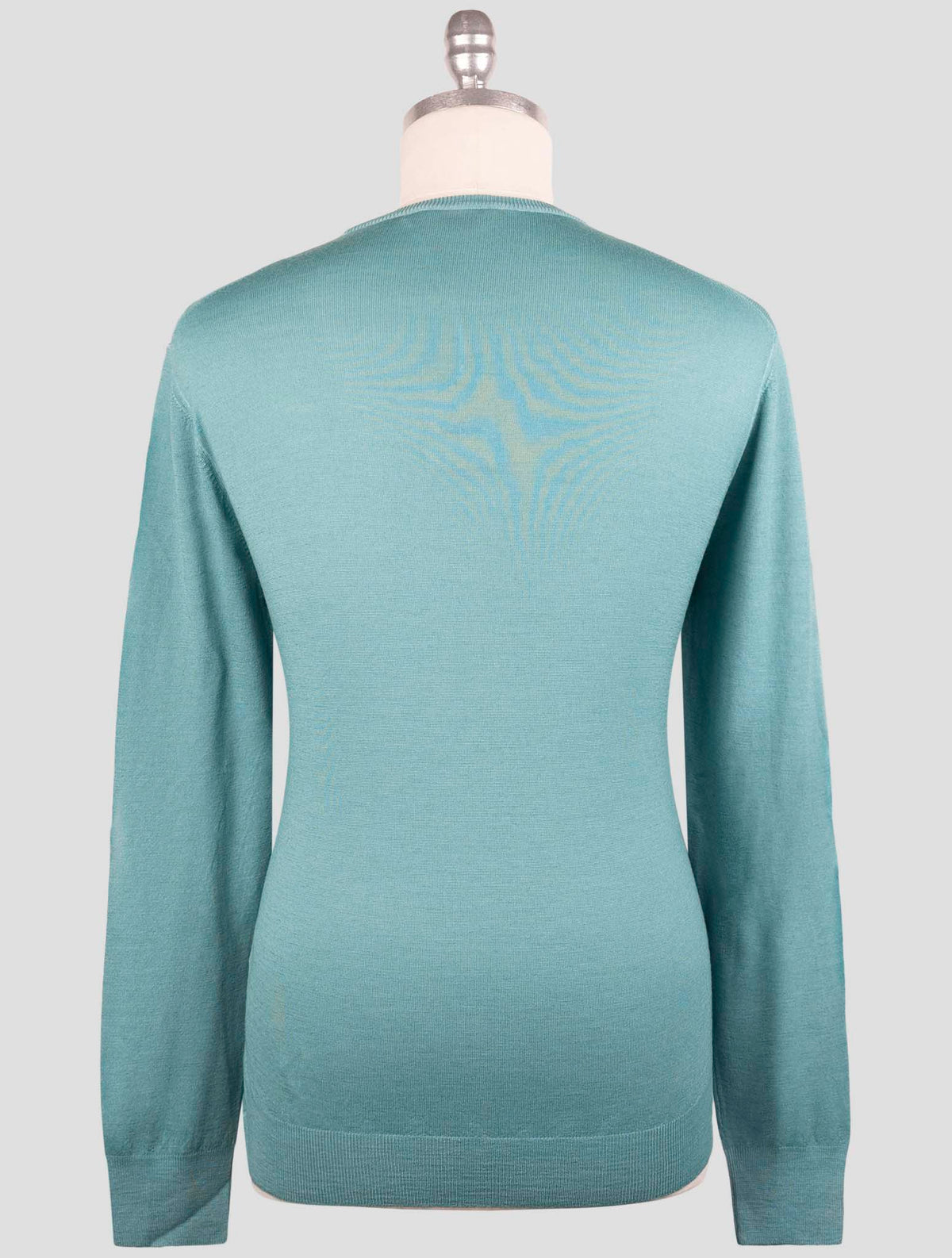 Gran Sasso Green Virgin Wool Sweater Crewneck 3