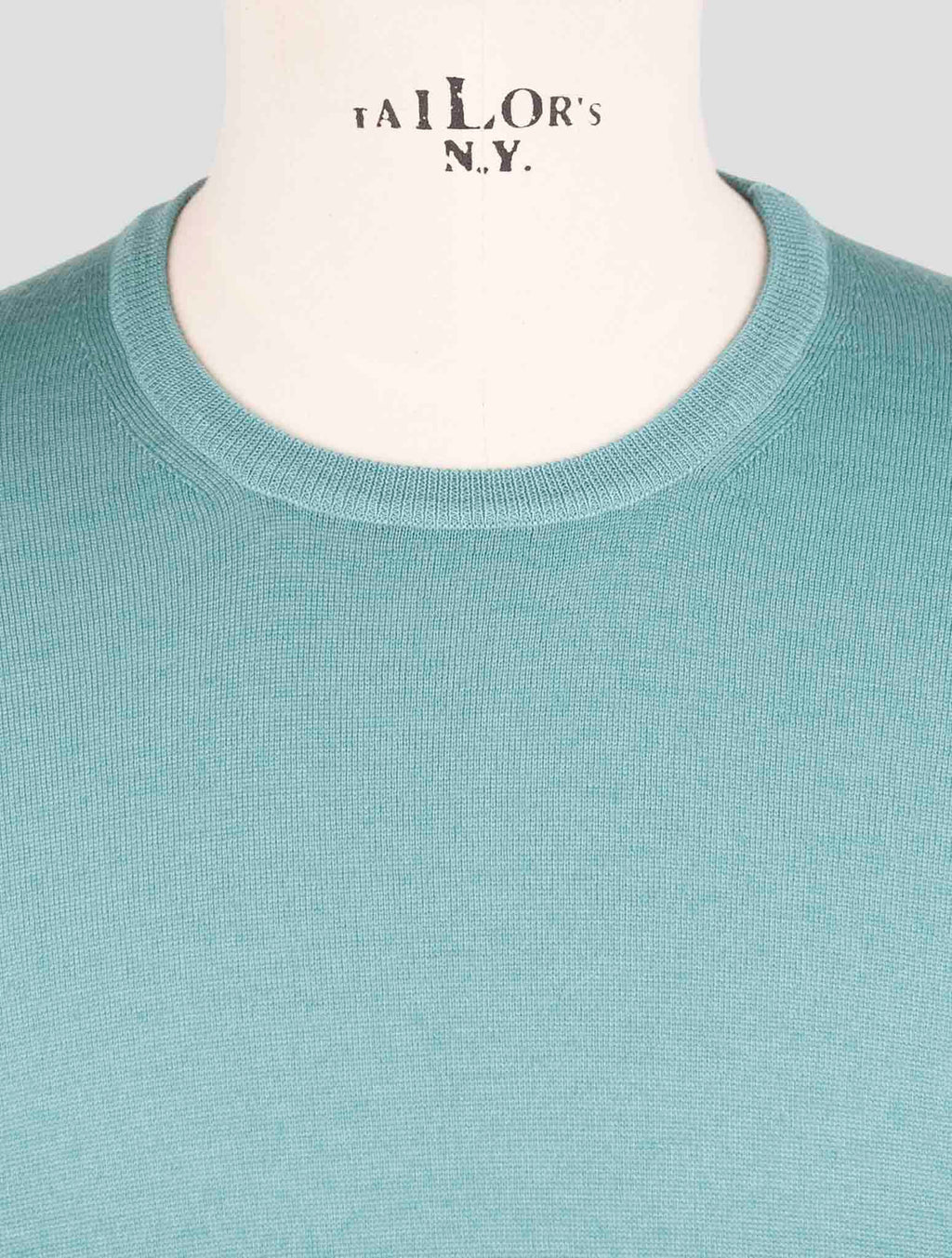 Gran Sasso Green Virgin Wool Sweater Crewneck 4