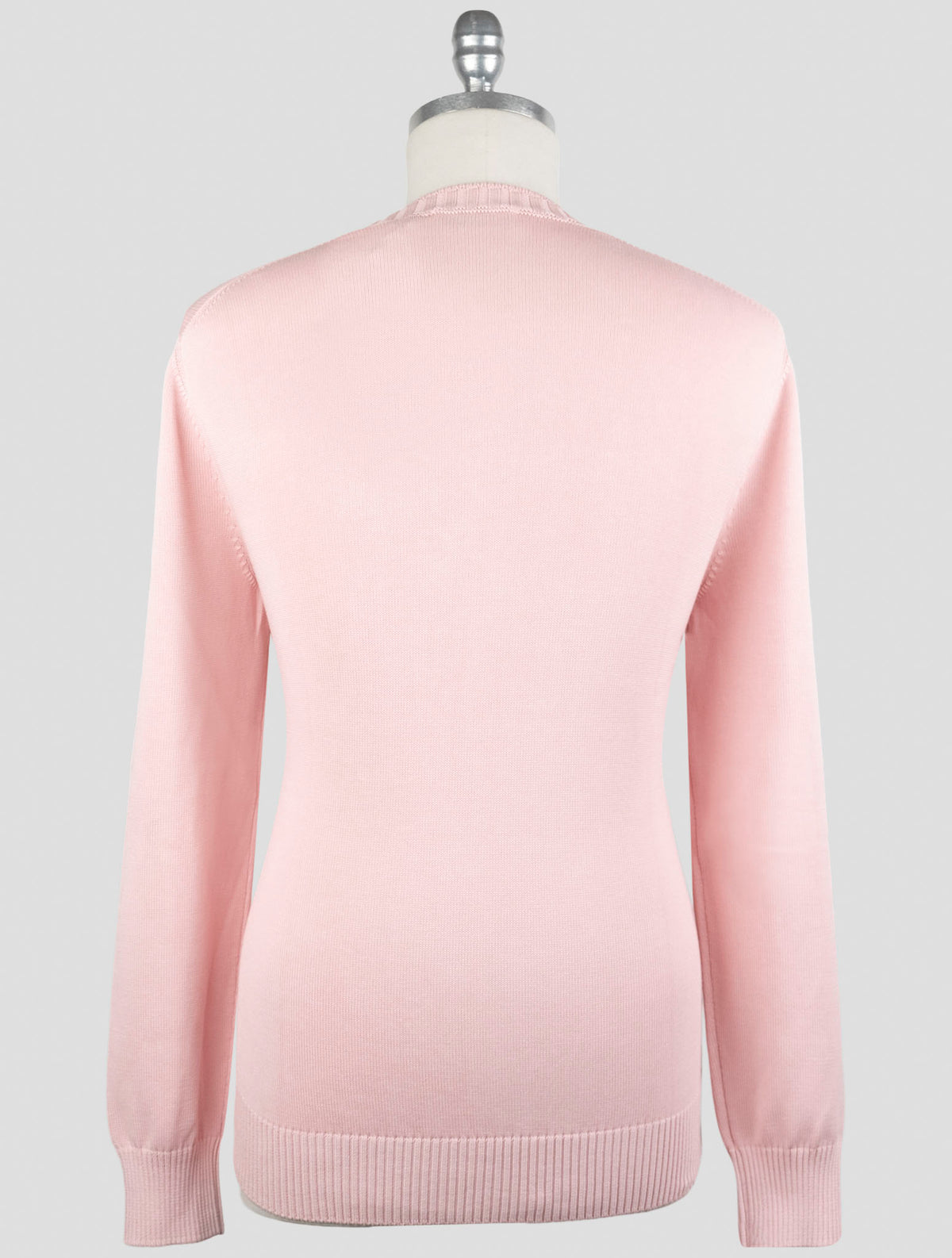 Gran Sasso Pink Cotton Sweater Crewneck 3