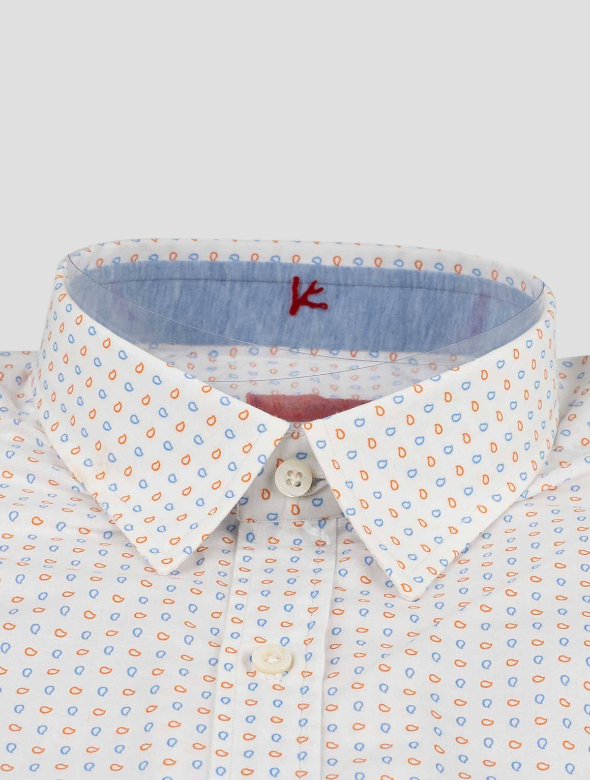 Isaia Multicolor Cotton Shirt 2