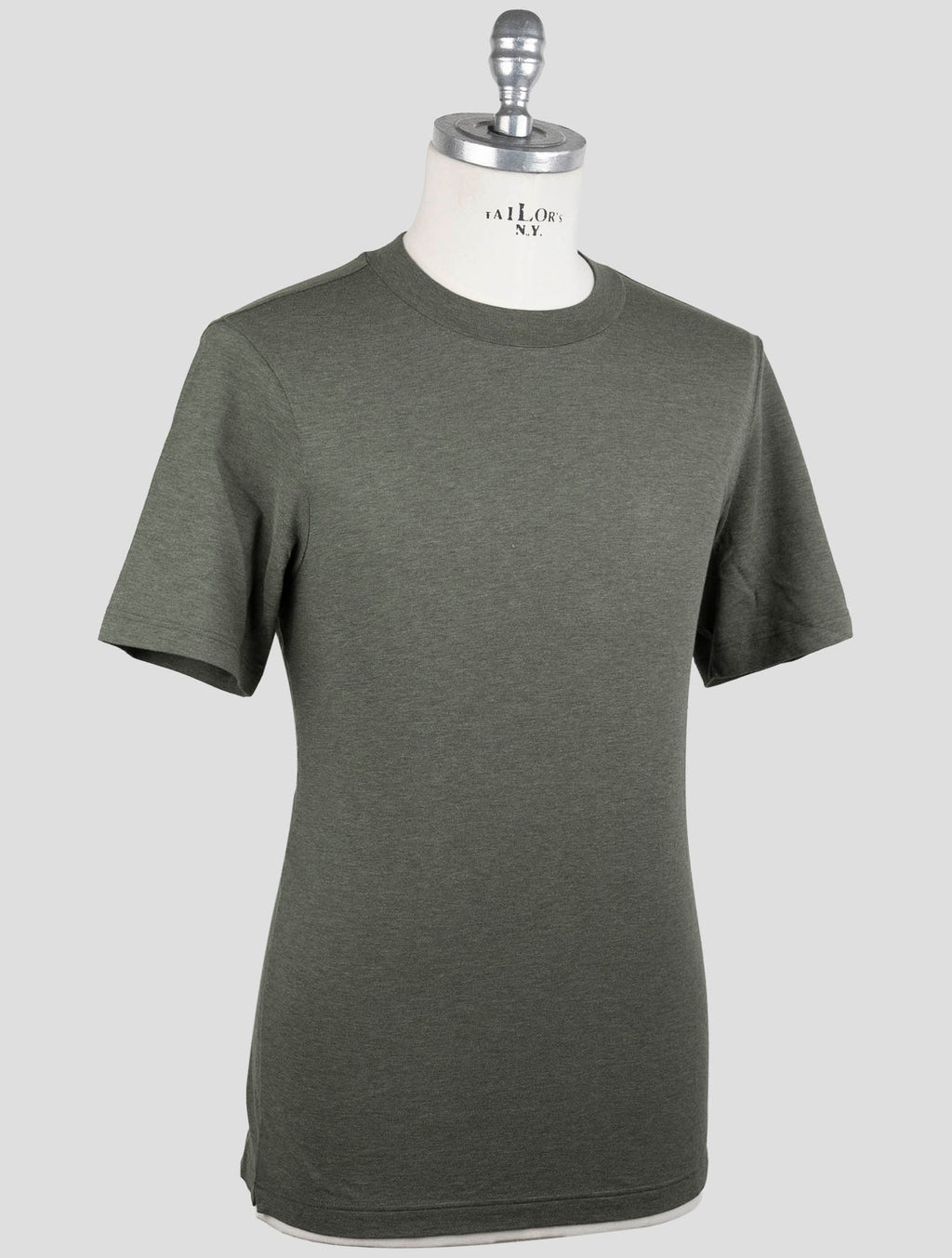 Gran Sasso Green Cotton T-Shirt 2