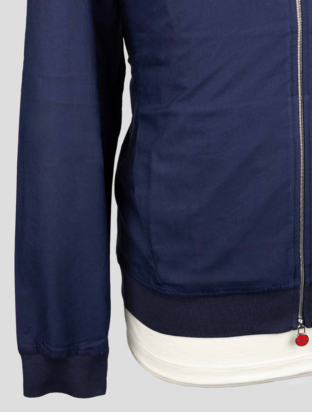 Kiton Blue Linen Coat KCZ20 3