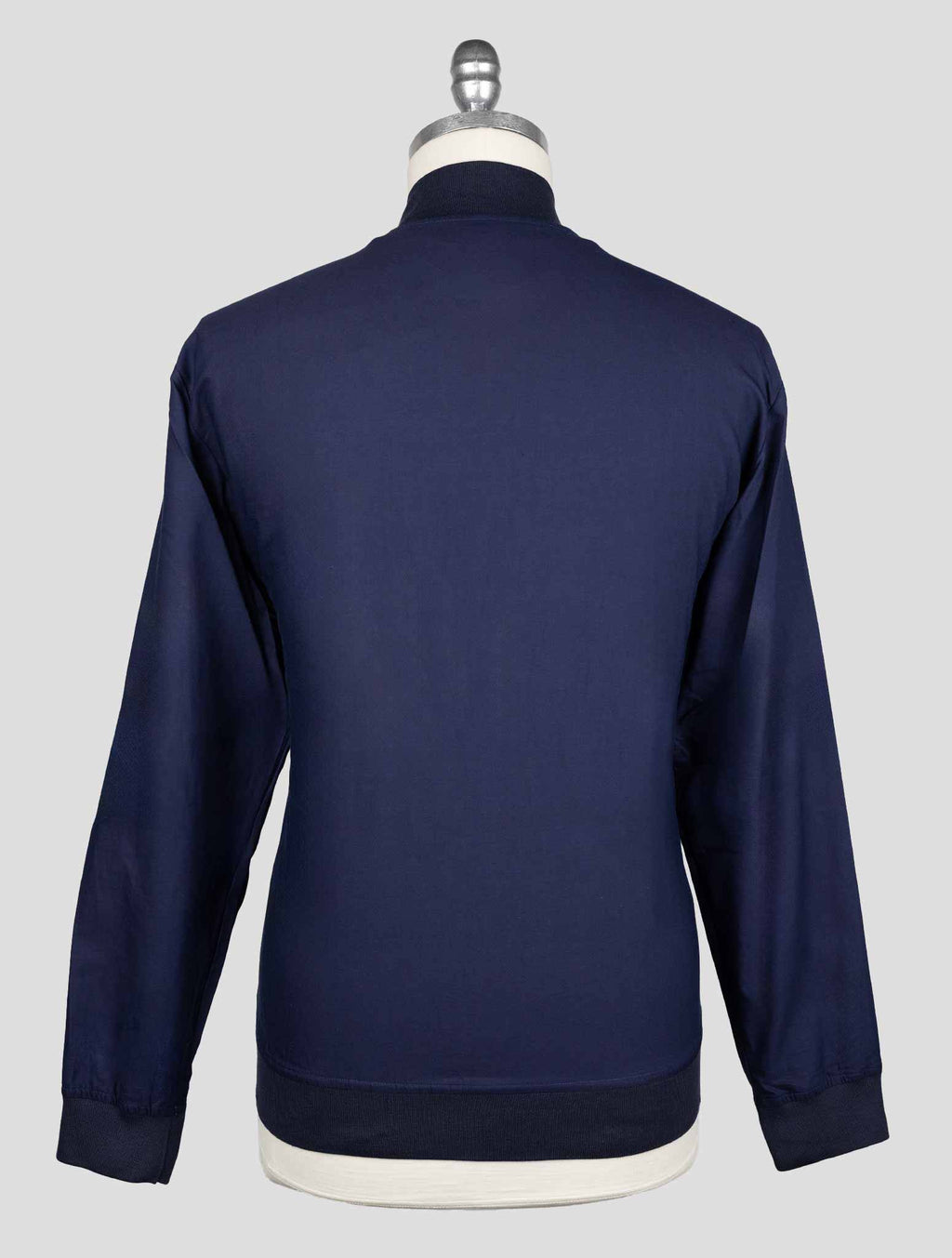 Kiton Blue Linen Coat KCZ20 4