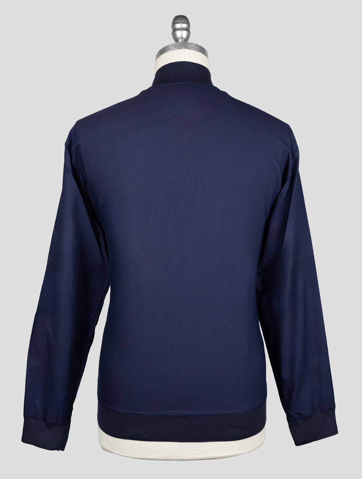 Kiton Blue Linen Coat KCZ20 4