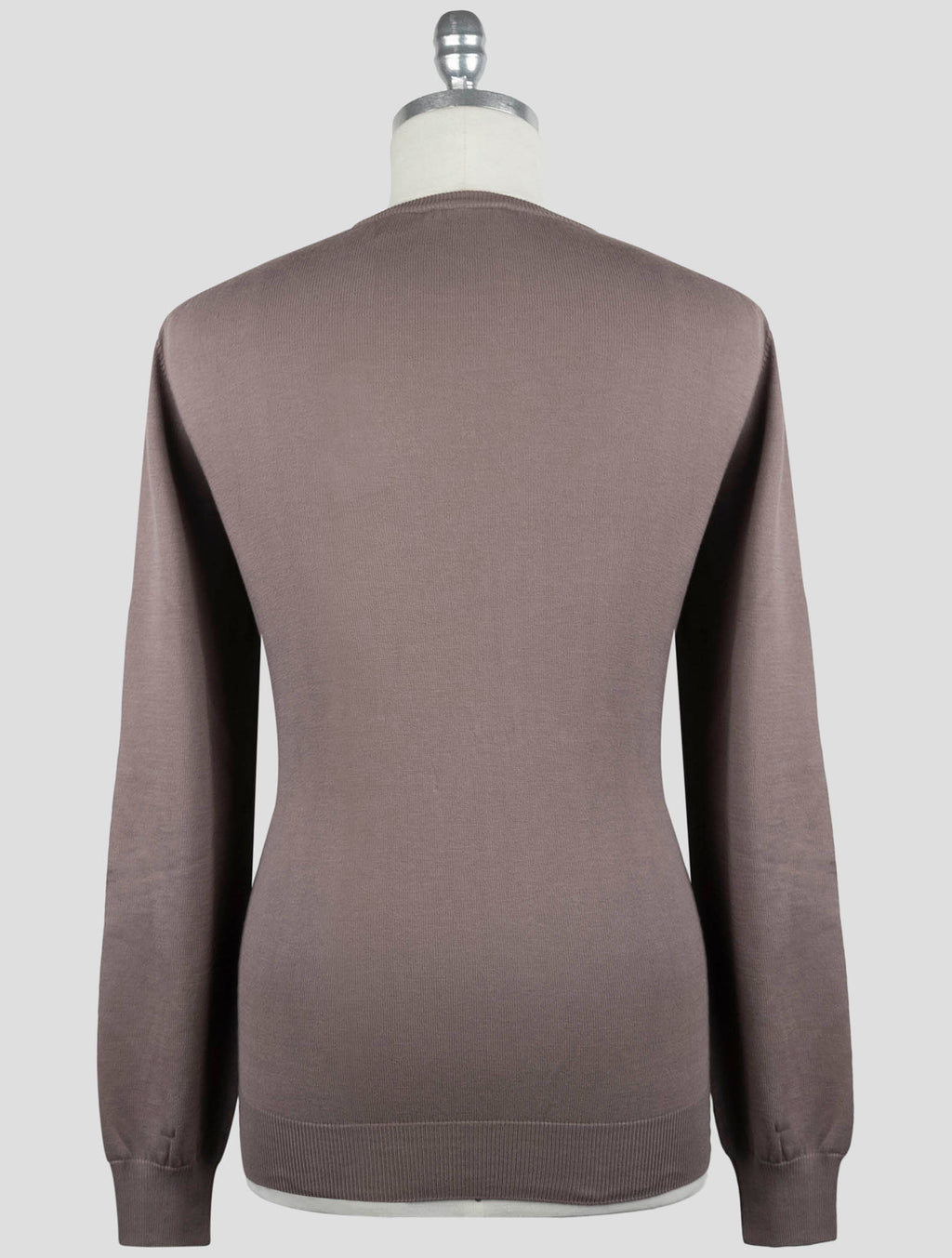 Gran Sasso Brown Cotton Sweater Crewneck 3