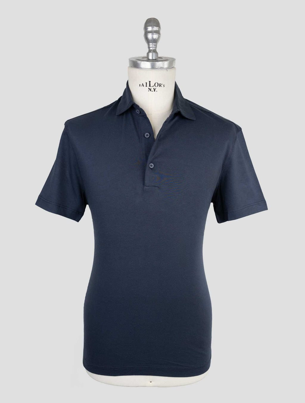 Kired Blue Navy Supima Cotton Polo 1