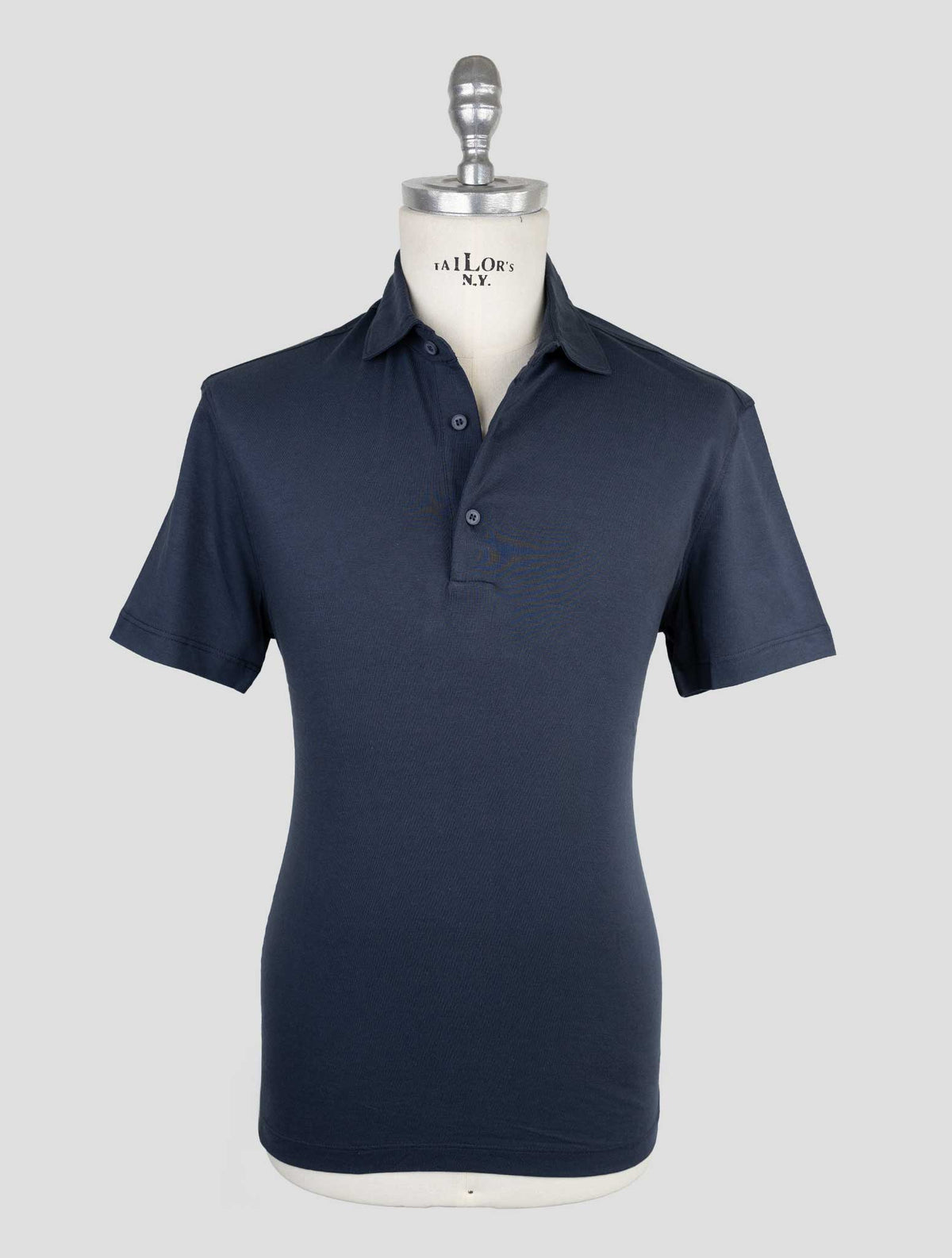 Kired Blue Navy Supima Cotton Polo 1