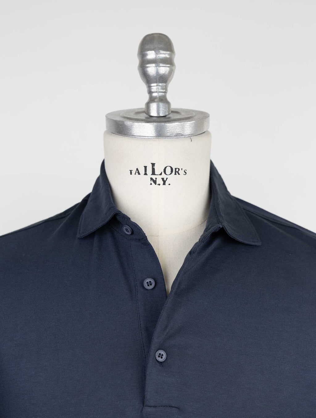 Kired Blue Navy Supima Cotton Polo 4