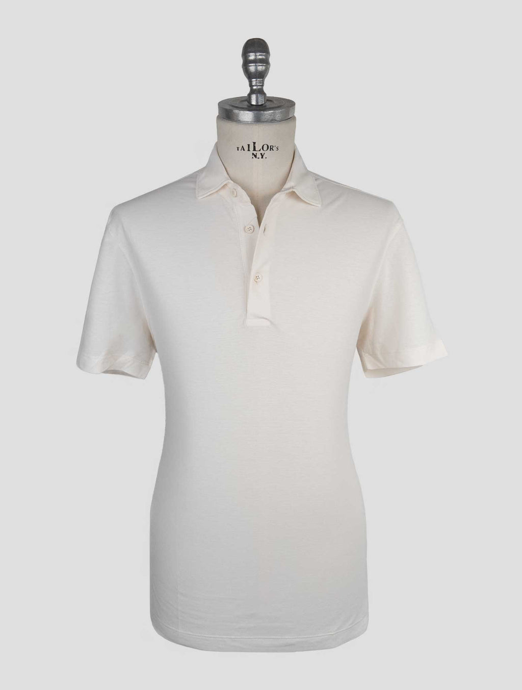 Kired White Cotton Polo 1