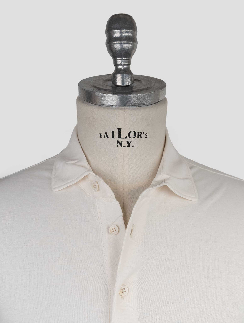 Kired White Cotton Polo 4