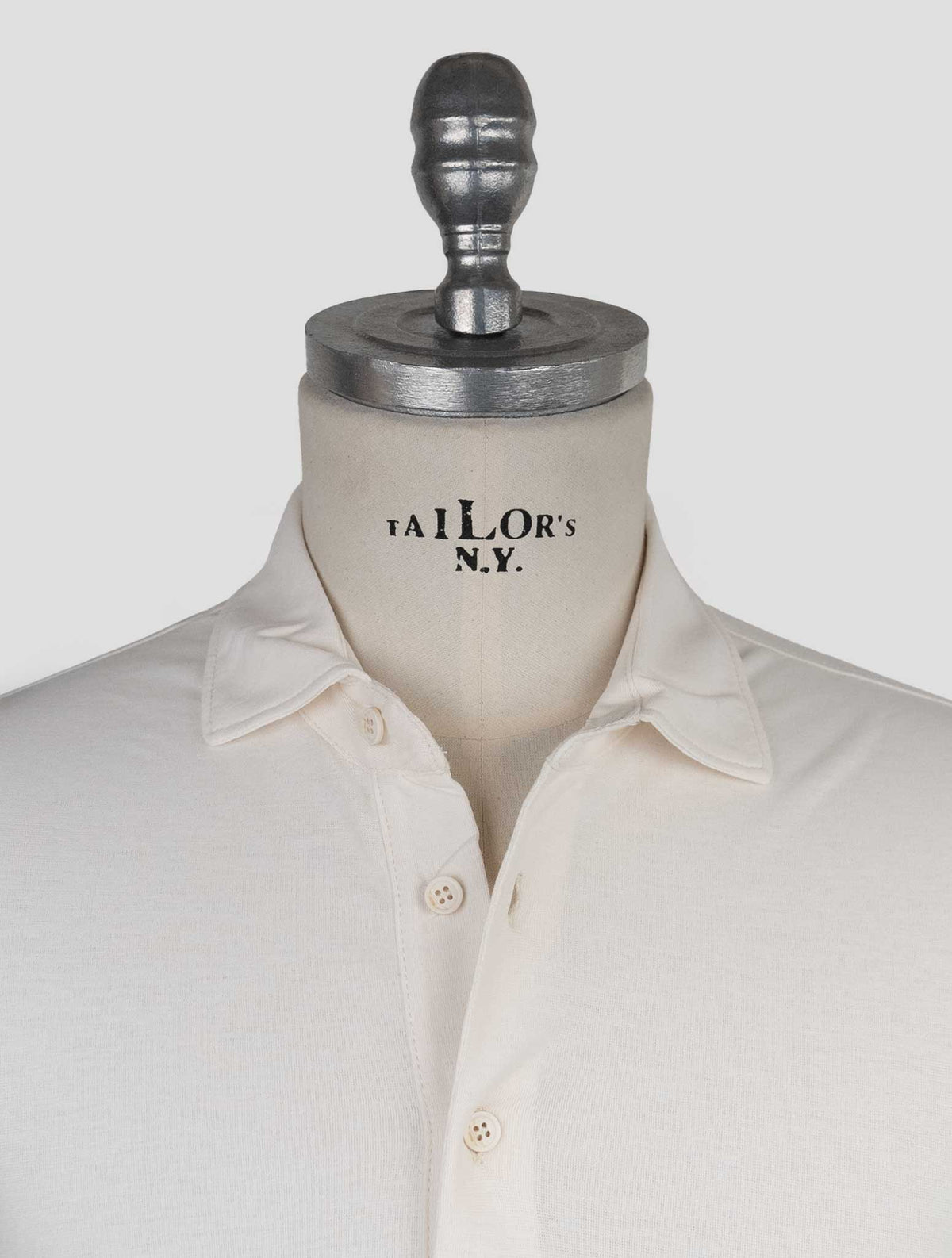 Kired White Cotton Polo 4
