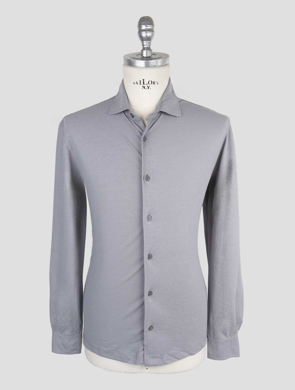 Kired Gray Cotton Shirt 1