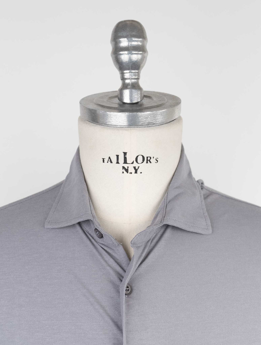 Kired Gray Cotton Shirt 4
