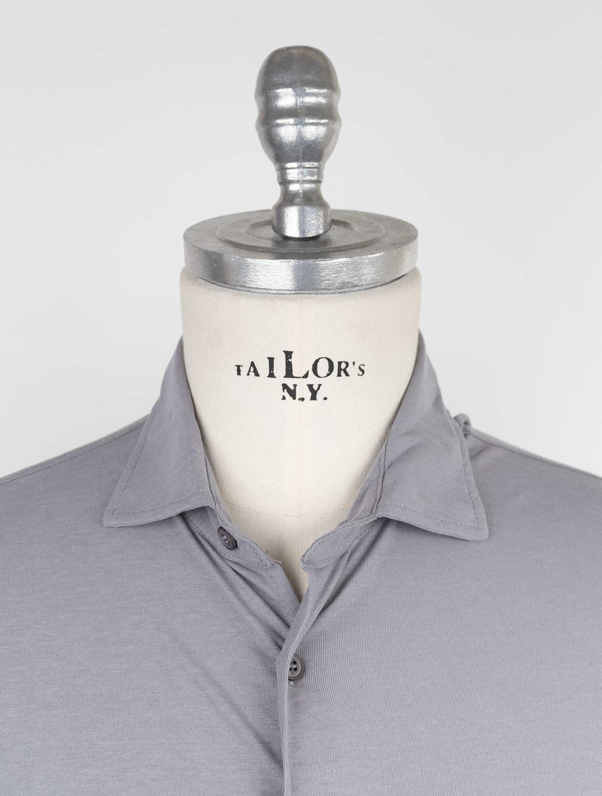 Kired Gray Cotton Shirt 4