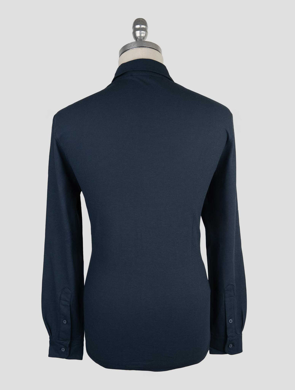 Kired Blue Cotton Sweater Polo 3