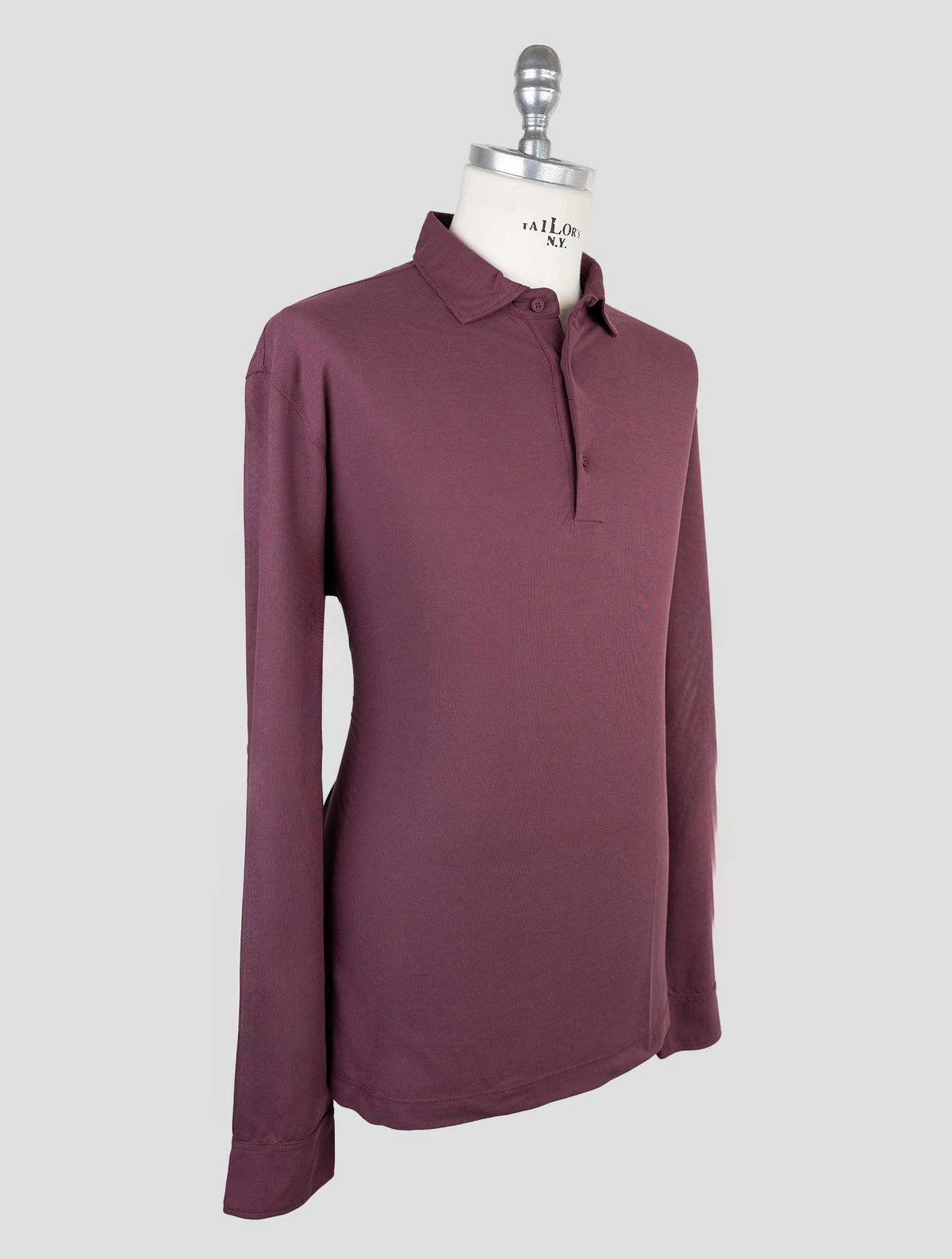 Kired Burgundy Cotton Sweater Polo 2
