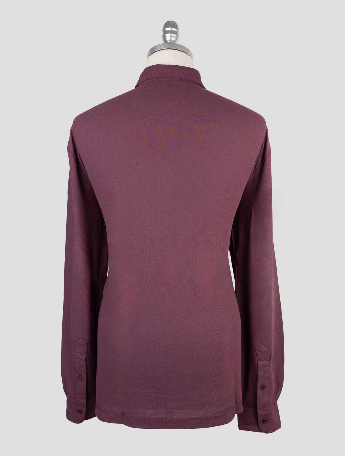 Kired Burgundy Cotton Sweater Polo 3