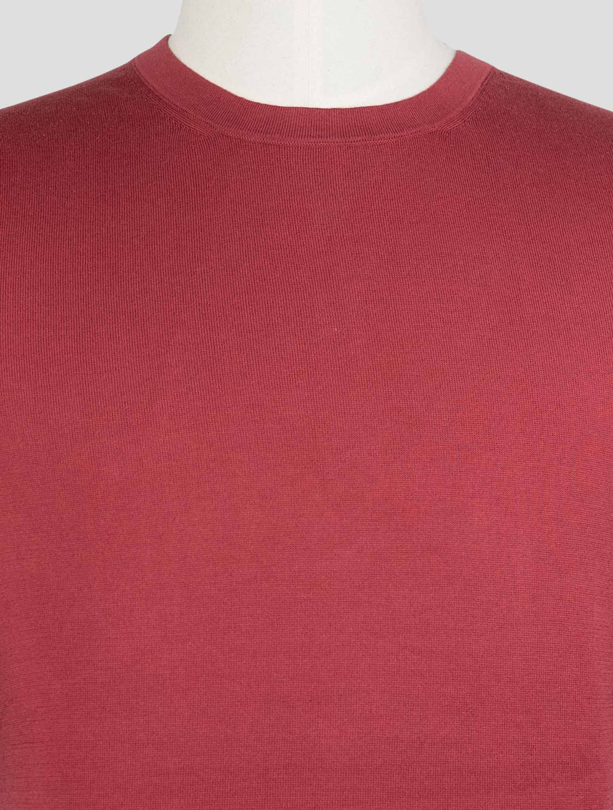 Gran Sasso Dark Red Cotton T-Shirt 4