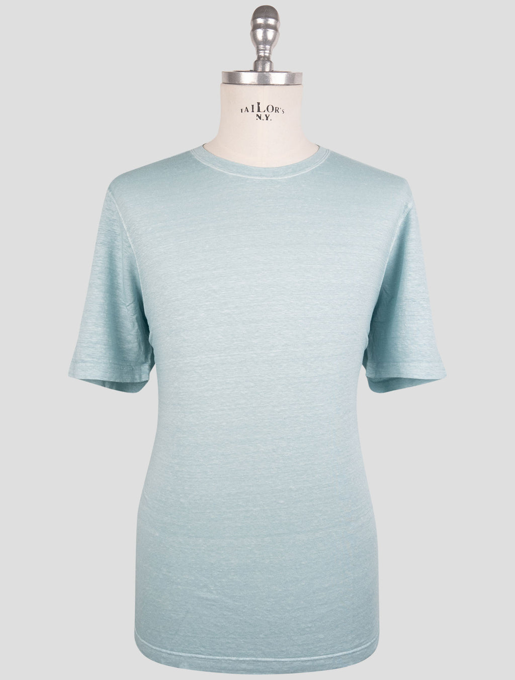 Gran Sasso Light Blue Linen Ea T-Shirt 1