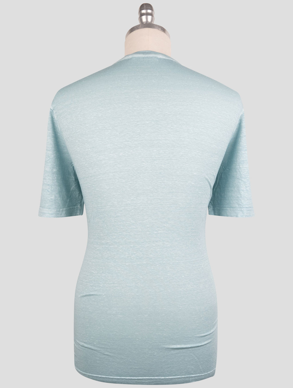 Gran Sasso Light Blue Linen Ea T-Shirt 3