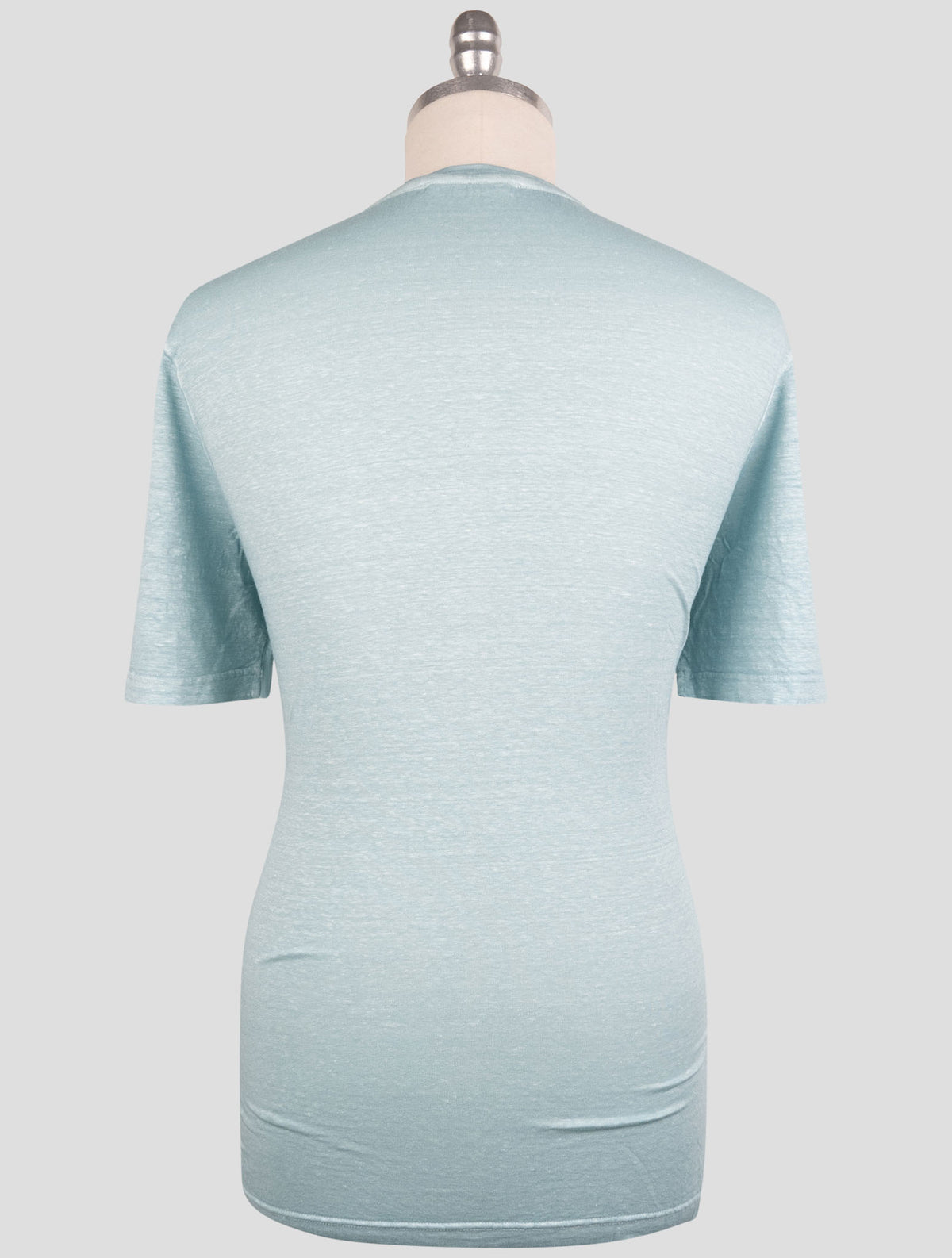 Gran Sasso Light Blue Linen Ea T-Shirt 3