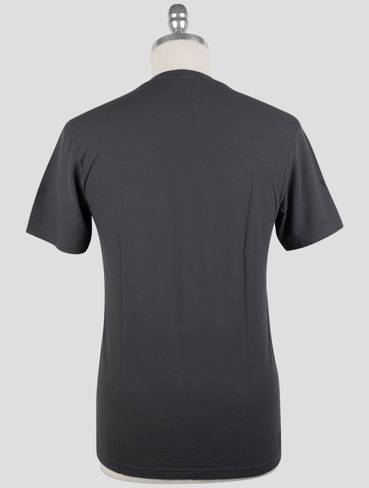 Gran Sasso Gray Cotton T-Shirt 3