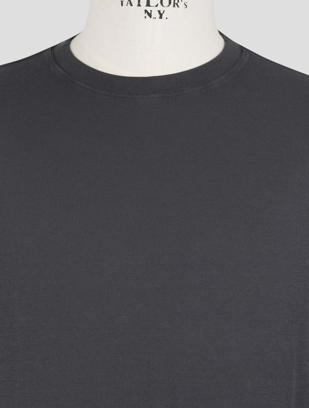 Gran Sasso Gray Cotton T-Shirt 4