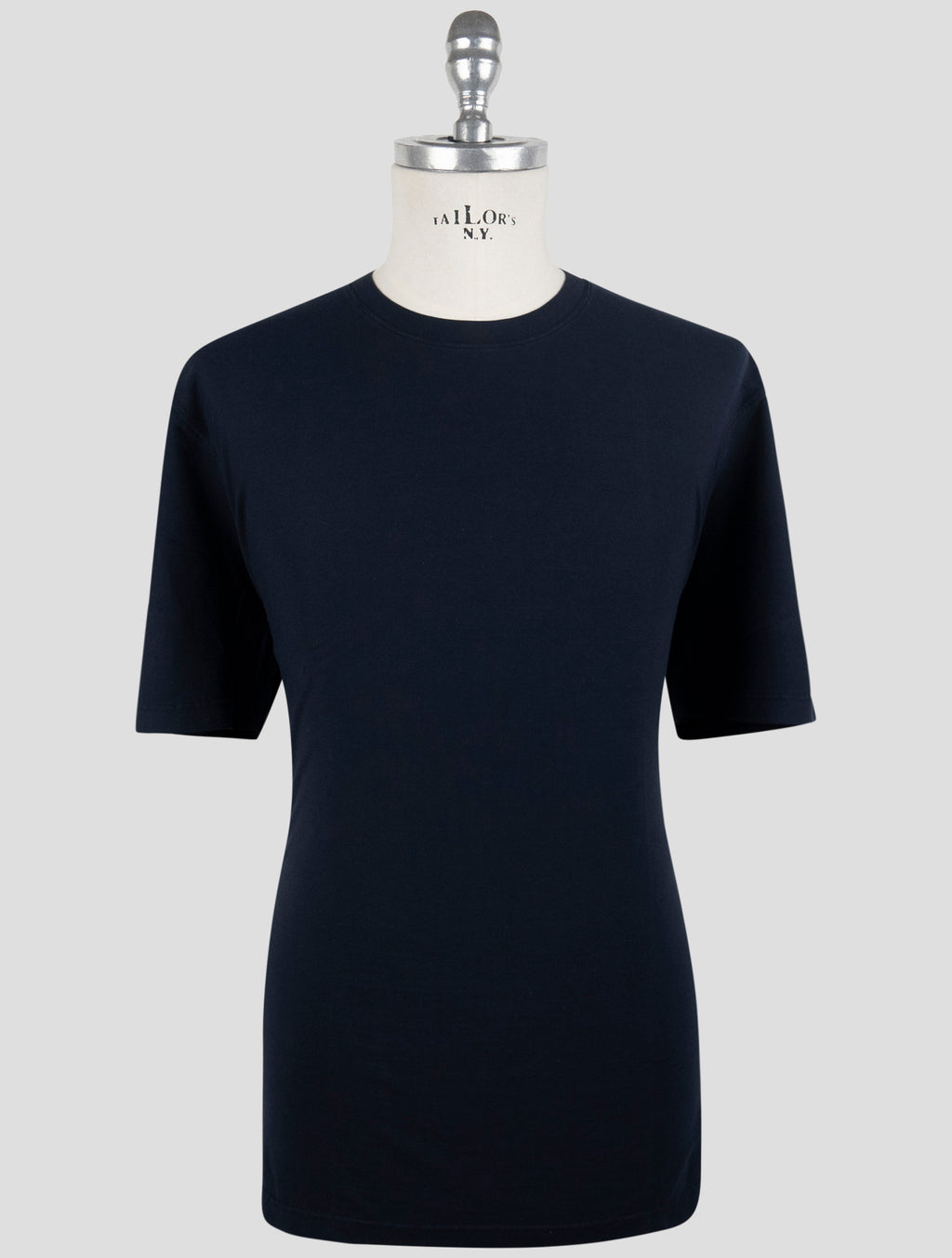 Gran Sasso Blue Navy Cotton T-Shirt 1