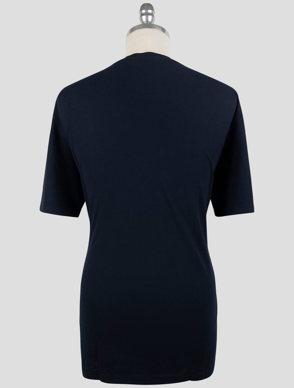 Gran Sasso Blue Navy Cotton T-Shirt 3