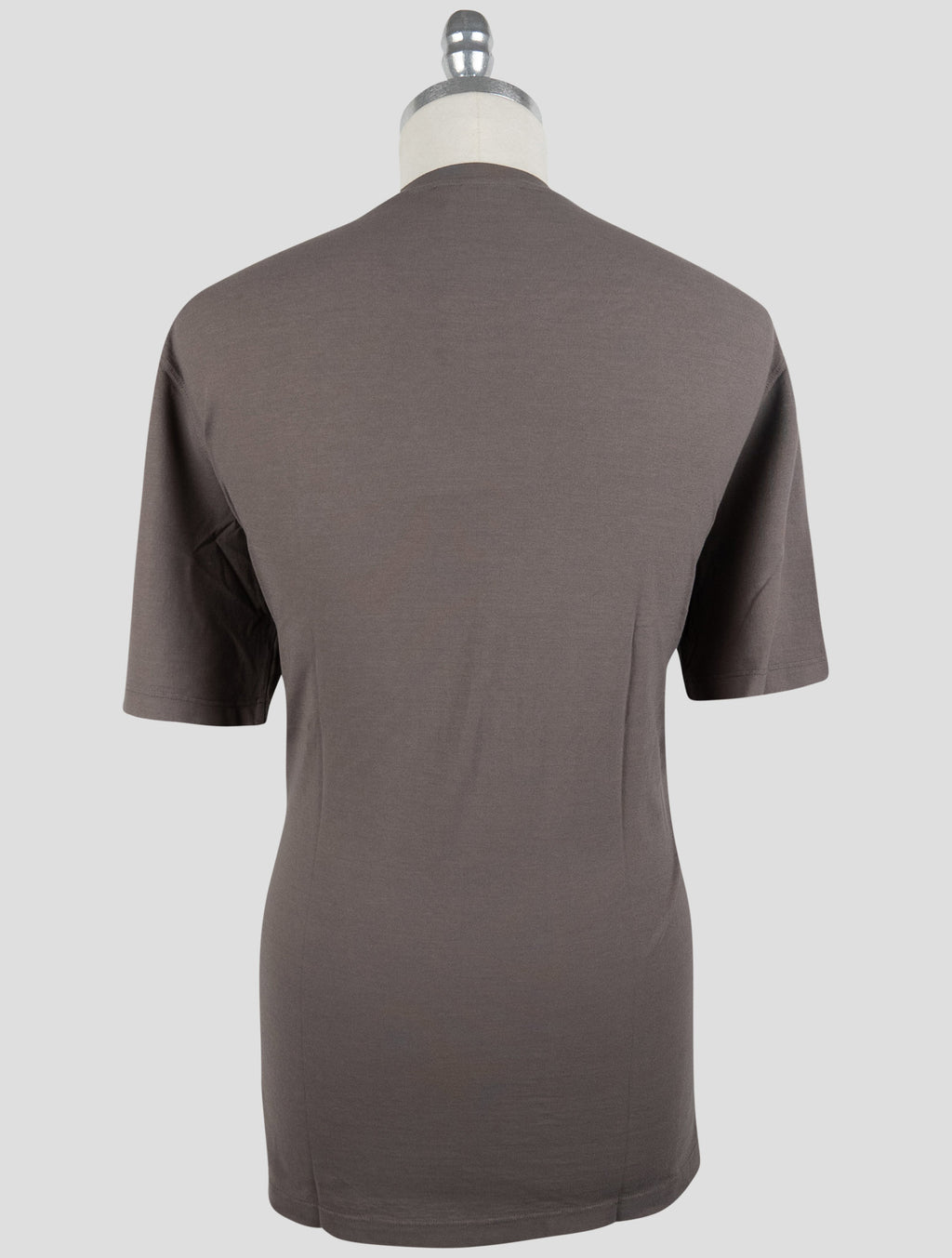 Gran Sasso Brown Cotton T-Shirt 3