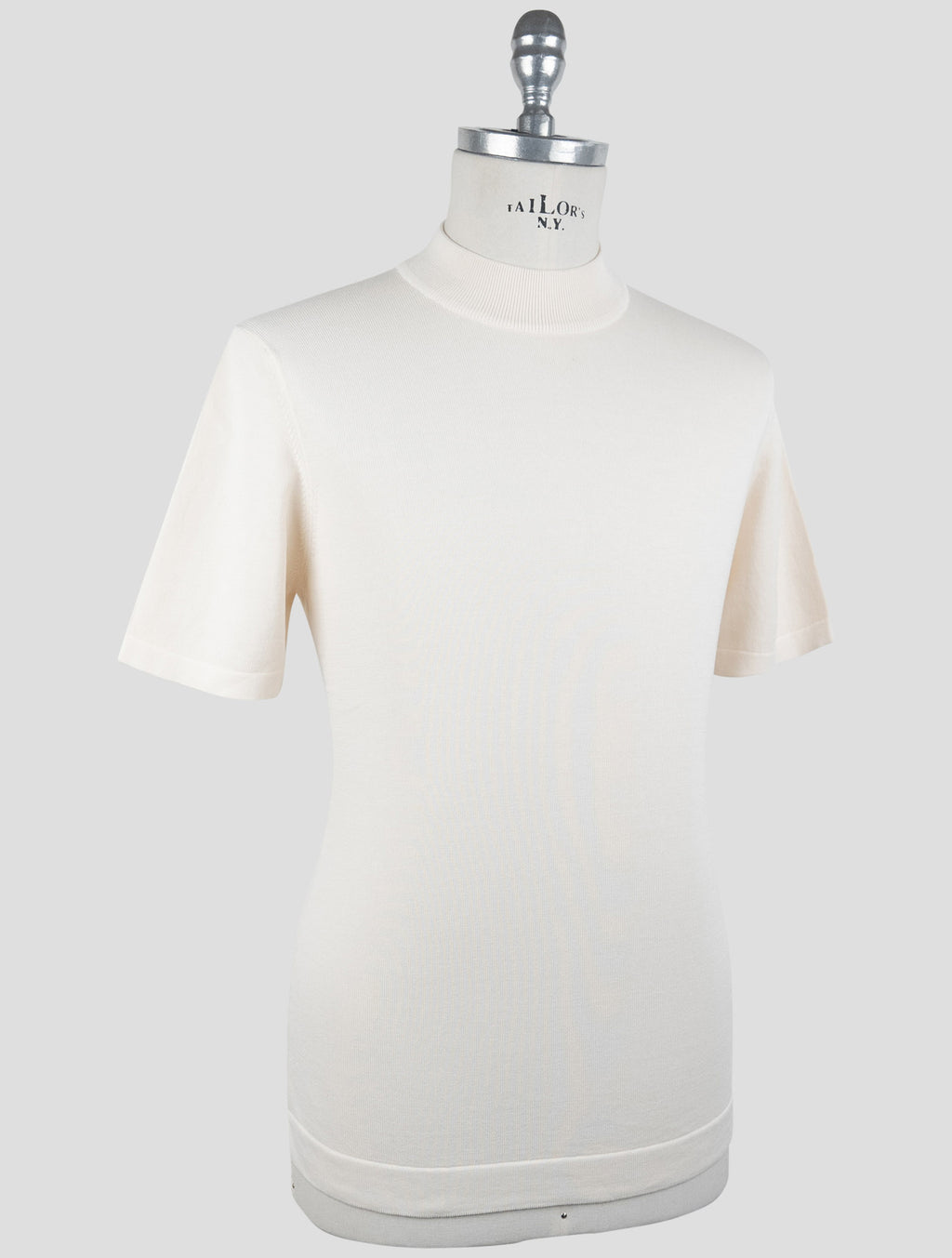 Gran Sasso White Cotton T-Shirt 2