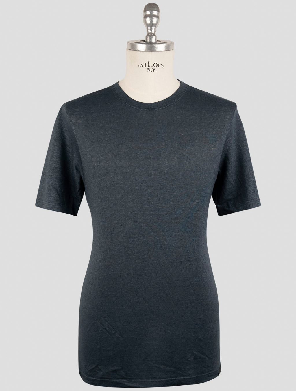 Gran Sasso Blue Linen Ea T-Shirt 1