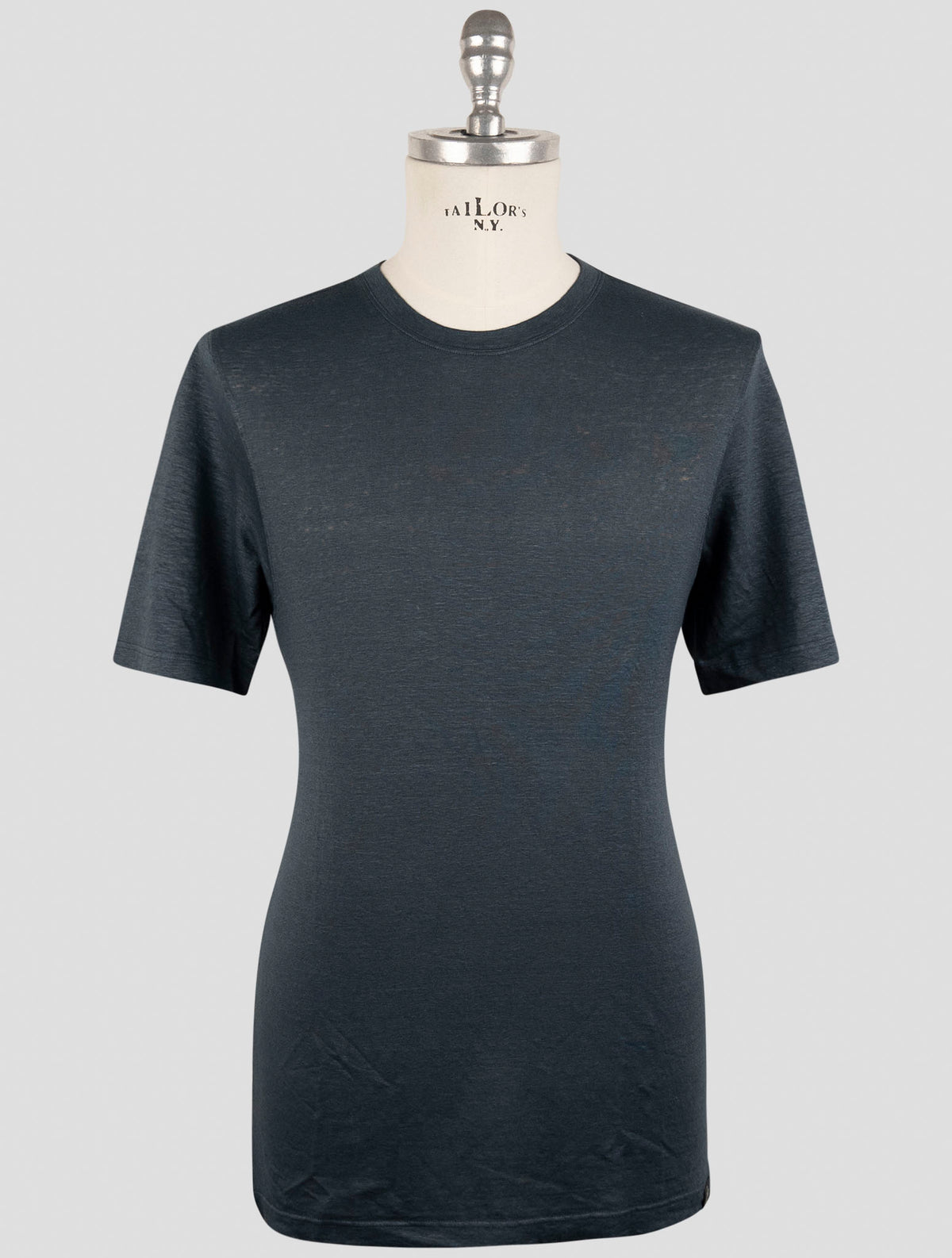 Gran Sasso Blue Linen Ea T-Shirt 1