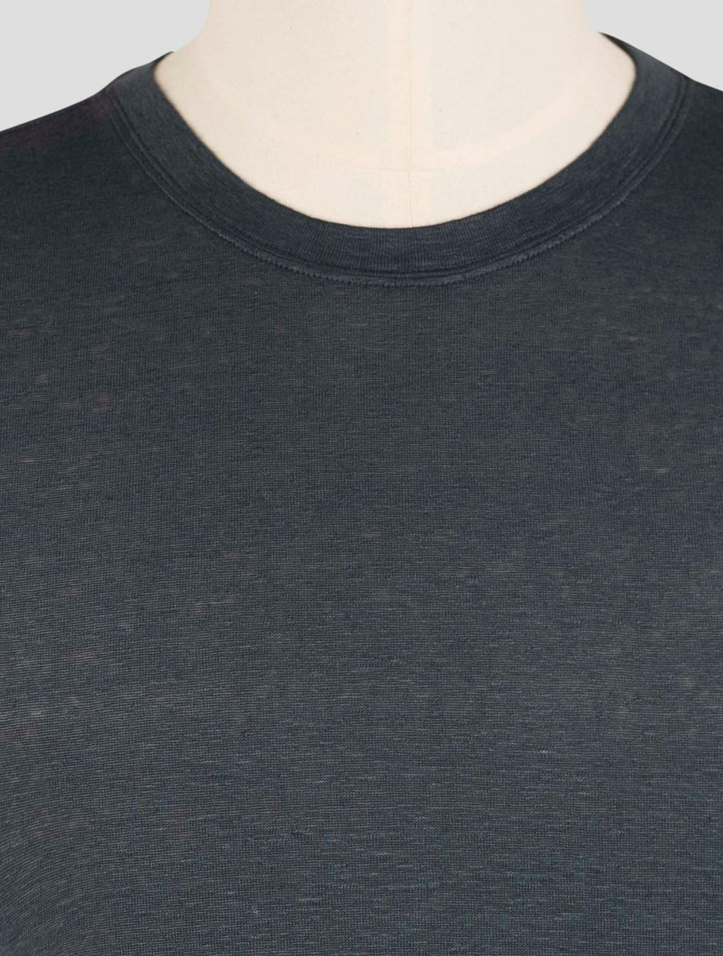 Gran Sasso Blue Linen Ea T-Shirt 4
