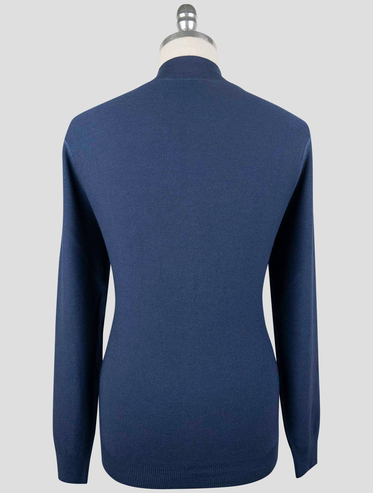 Gran Sasso Blue Virgin Wool Coat 3