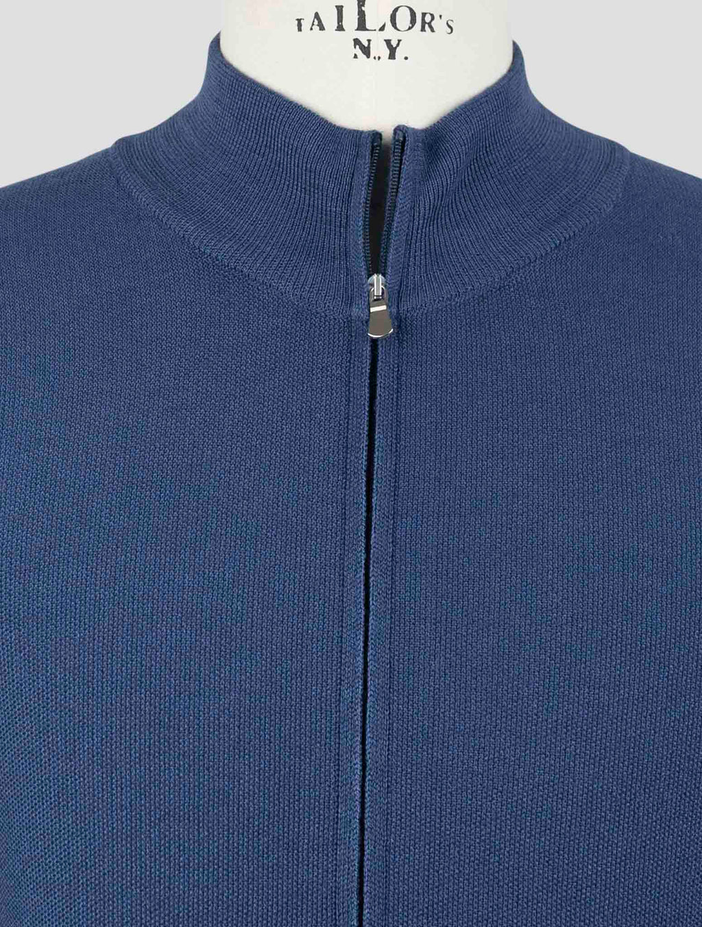 Gran Sasso Blue Virgin Wool Coat 4