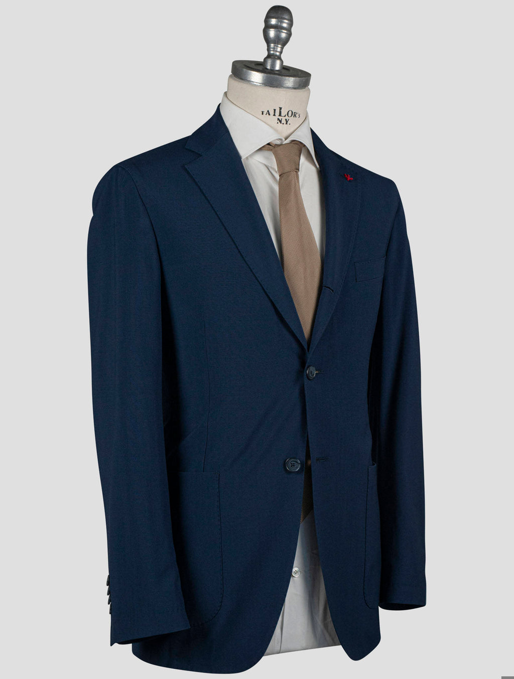 Isaia Blue Virgin Wool Blazer 2